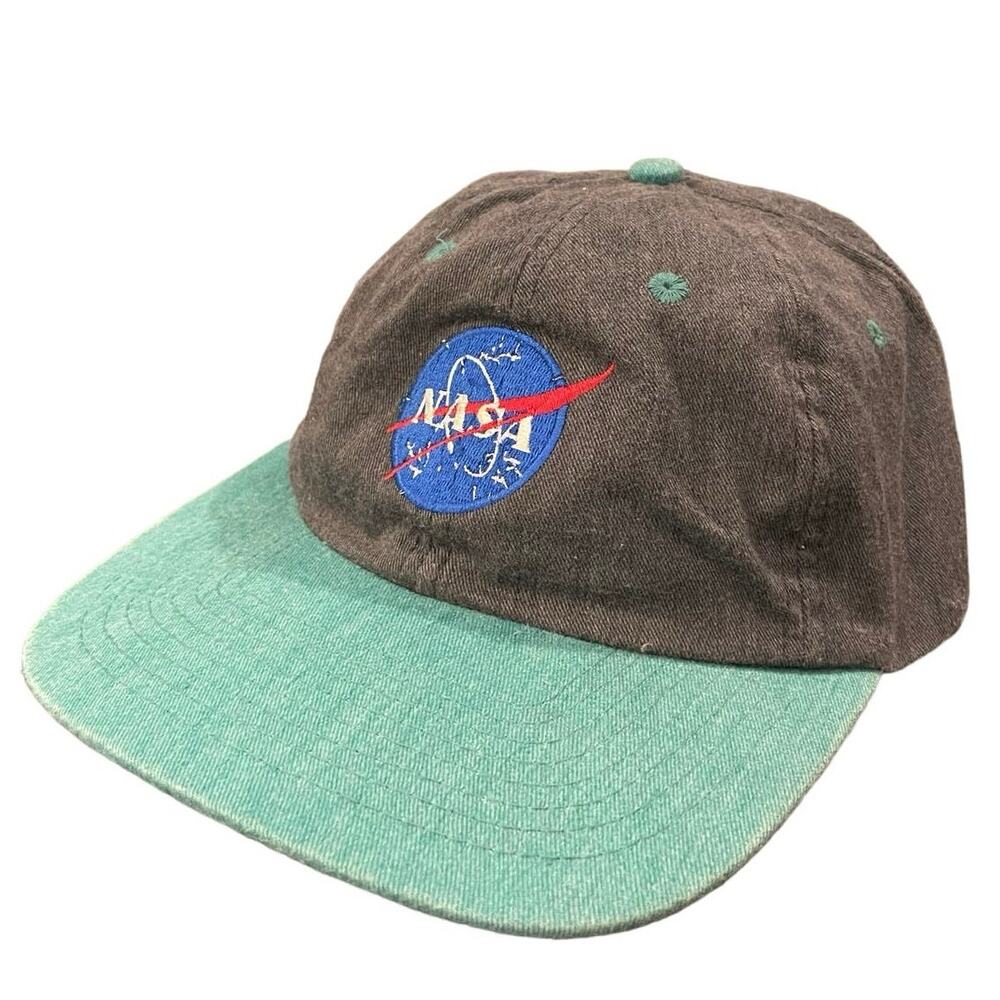 Vintage 90s NASA Snapback Dad Hat